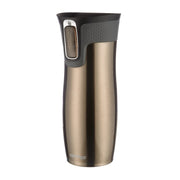 Contigo Autoseal West Loop Vacuum Insulated Stainless Steel Travel Mug 470 ml, Latte Tm