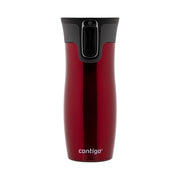 Contigo Autoseal West Loop Vacuum Insulated Stainless Steel Travel Mug 470 ML, Red