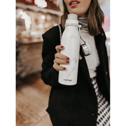 Contigo Autoseal Matterhorne Couture Vacuum Insulated Stainless Steel Bottle 590 ML, White Marble