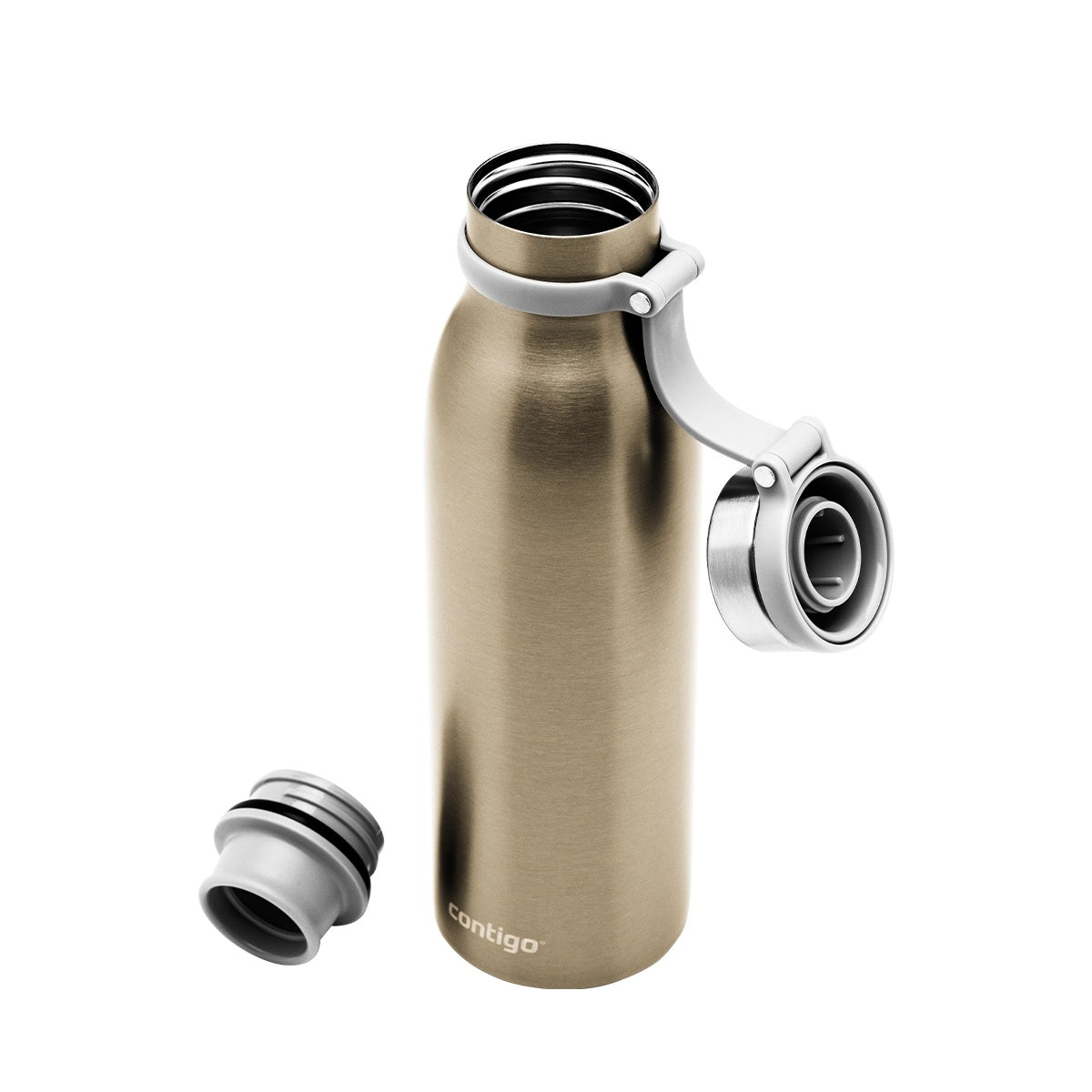 Contigo Autoseal Matterhorne Vacuum Insulated Stainless Steel Bottle 590 ml, Gold