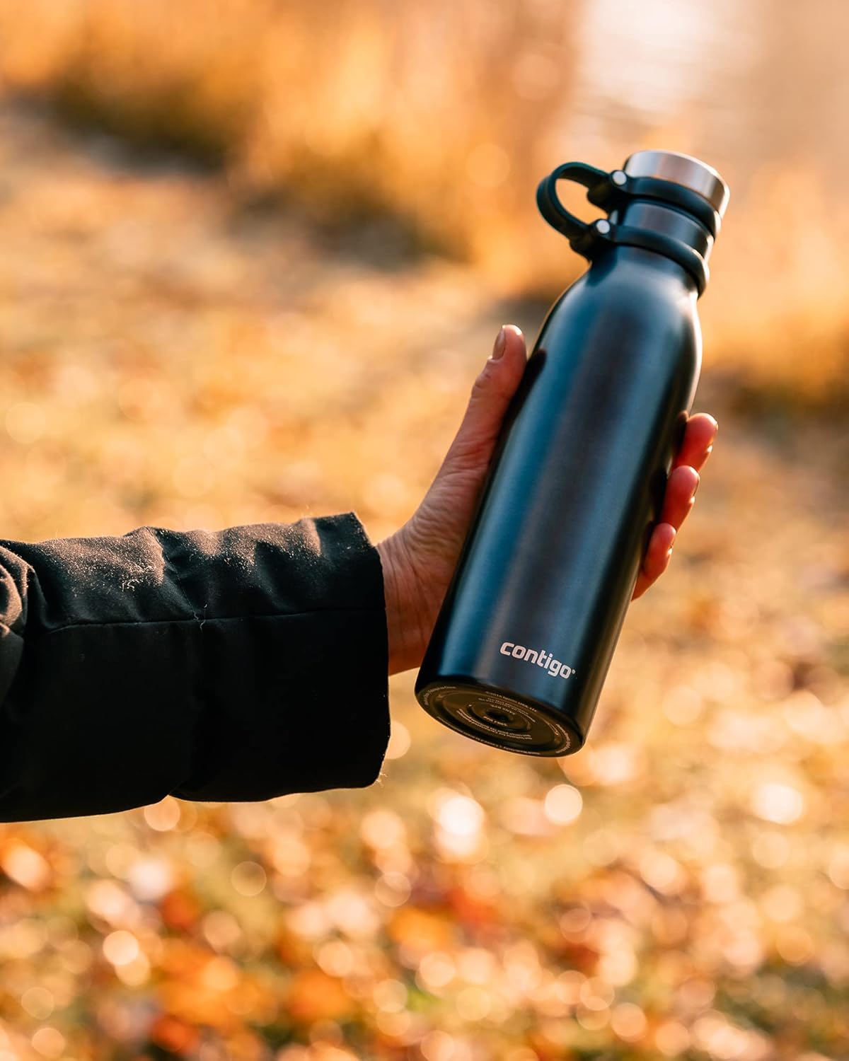 Contigo Autoseal Matterhorne Vacuum Insulated Stainless Steel Bottle 590 ml, Mussel