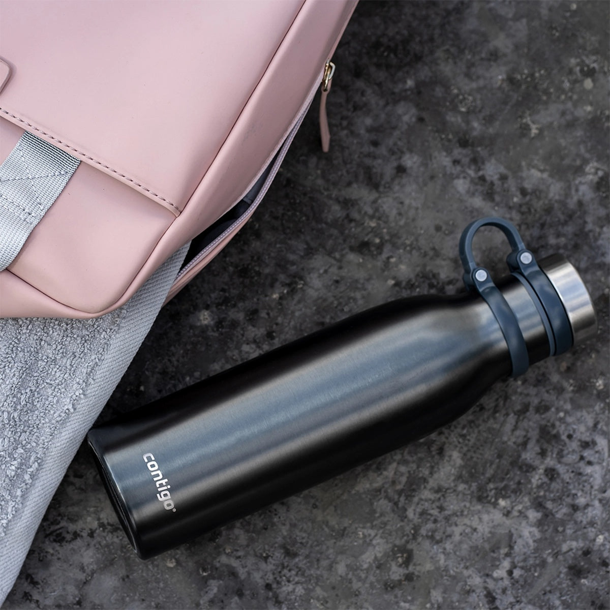 Contigo Autoseal Matterhorne Vacuum Insulated Stainless Steel Bottle 590 ml, Mussel