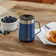 Contigo Streeterville Stainless Steel Desk Mug 420 ml, Blue