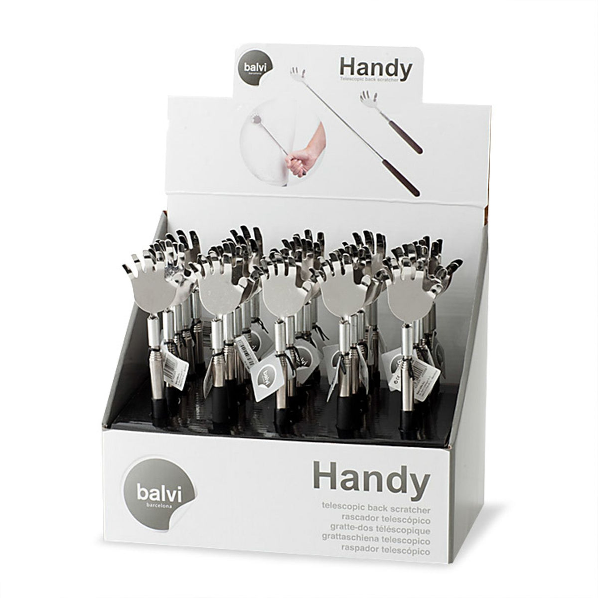 Balvi - Back Scratcher,Handy,Telescopic,Display X25