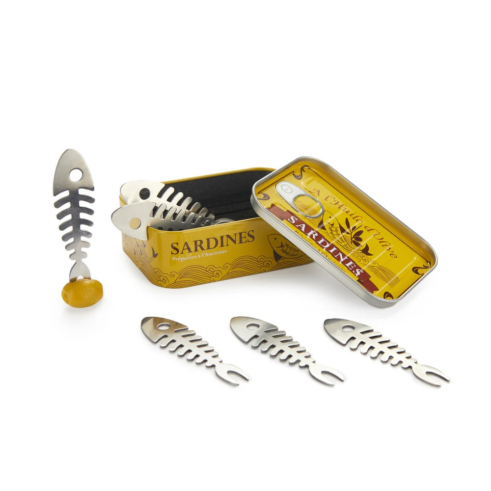 Balvi - Snack Fork,Conserverie Sardines,X6,Tin