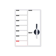 Balvi - Fridge Board,Einkaufsliste Cl - Magnetic
