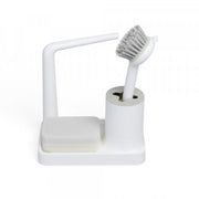 Balvi - Dishwashing Set,Minim,White,Sponge+Brush