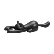 Balvi - Bottle Opener,Curious Cat,Black,Plastic/Metal
