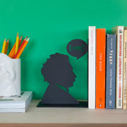 Balvi - Bookend,Einstein,Black,Metal