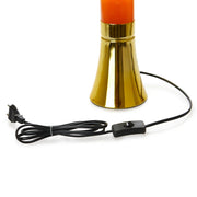 Balvi - Lava Lamp,Magma,Silver/Yellow,Aluminium