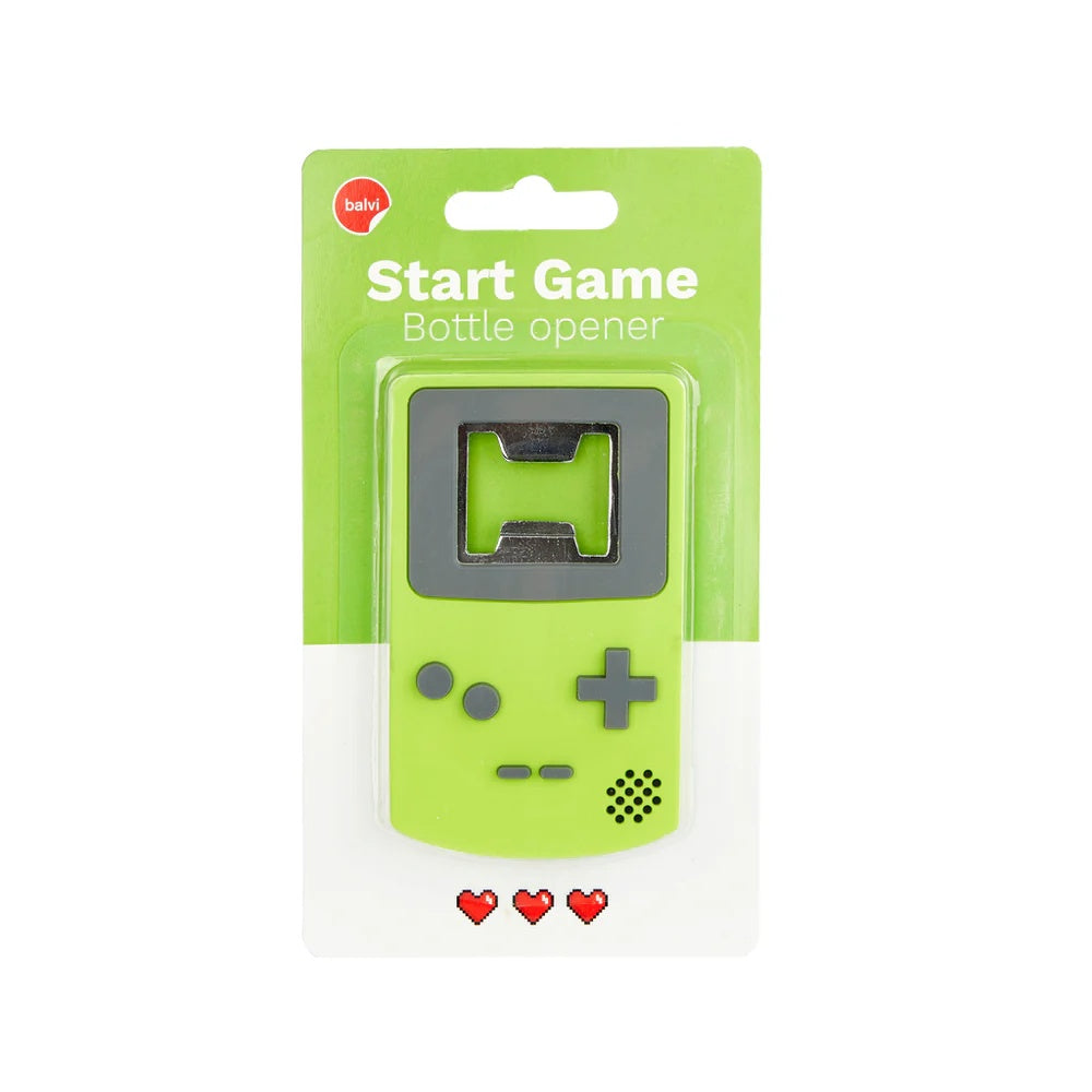 Balvi - Bottle Opener,Start Game,Green,Magnetic,Plastic