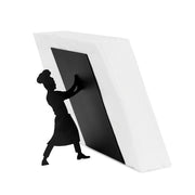 Balvi - Napkin Holder,Too Many Napkins,Black,Metal