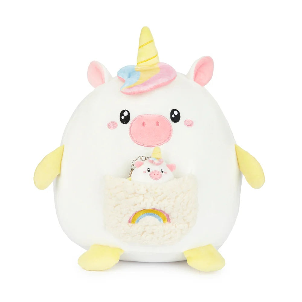 Balvi - Kids' Cushion,Fluffy Unicorn,Multicolor,Polyester