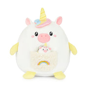 Balvi - Kids' Cushion,Fluffy Unicorn,Multicolor,Polyester