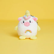 Balvi - Keyring,Fluffy Unicorn,Multicolor,Metal/Fabric