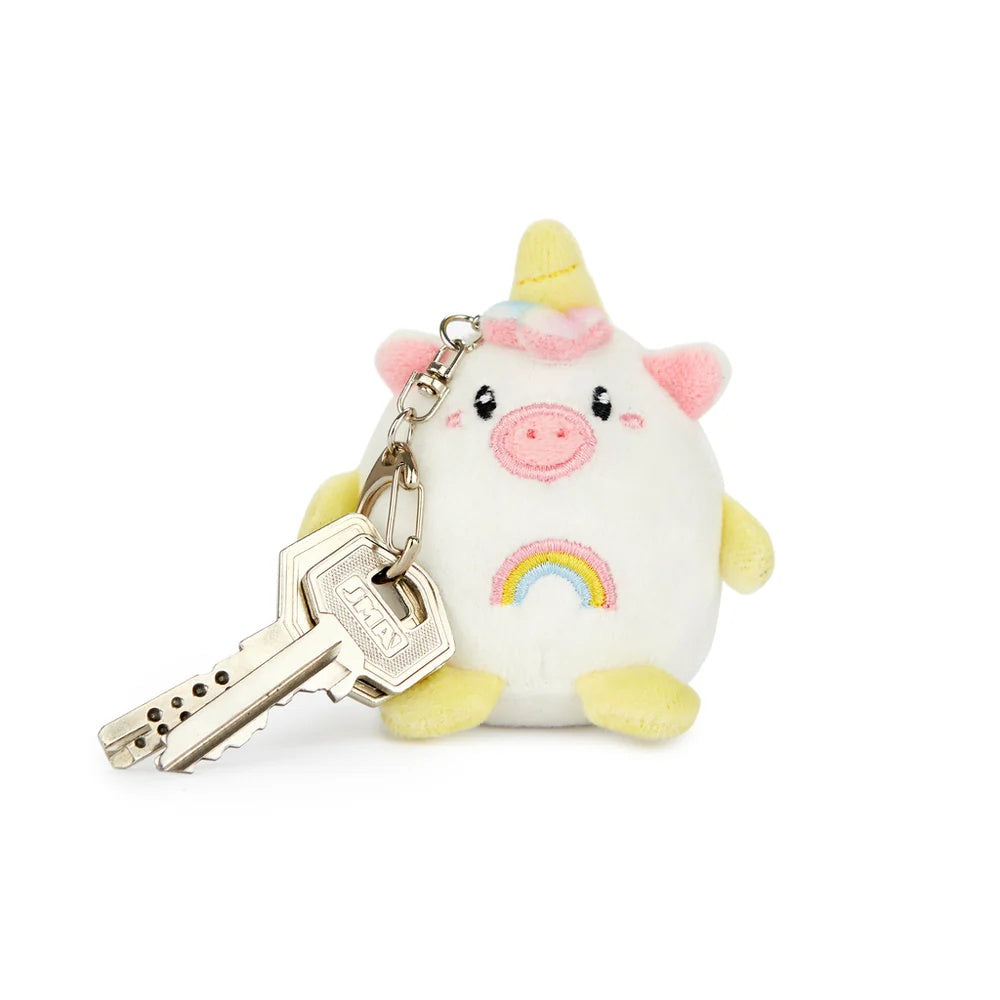 Balvi - Keyring,Fluffy Unicorn,Multicolor,Metal/Fabric