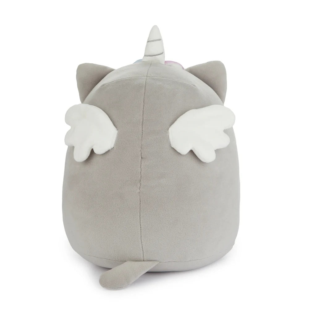 Balvi - Cushion,Fluffy Kawaii Starry,Gray,Polyester