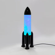 Balvi - Lamp,Rocket,Black,Led,Usb Cable 5V 1A Incl.
