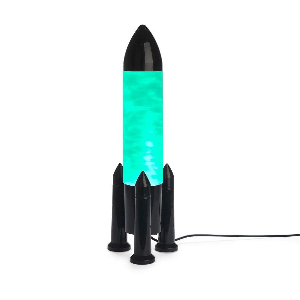 Balvi - Lamp,Rocket,Black,Led,Usb Cable 5V 1A Incl.