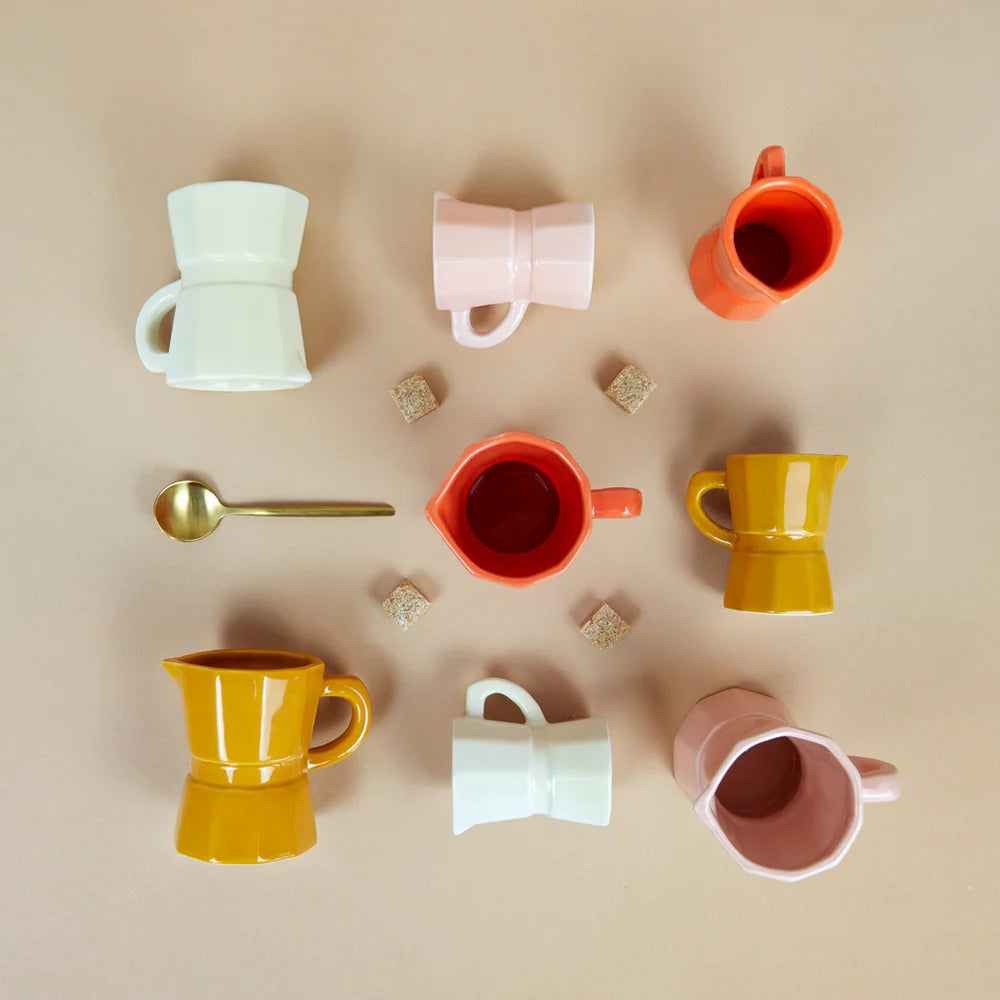 Balvi - Espresso Cup Set,Moka Caramel,Assorted Colours