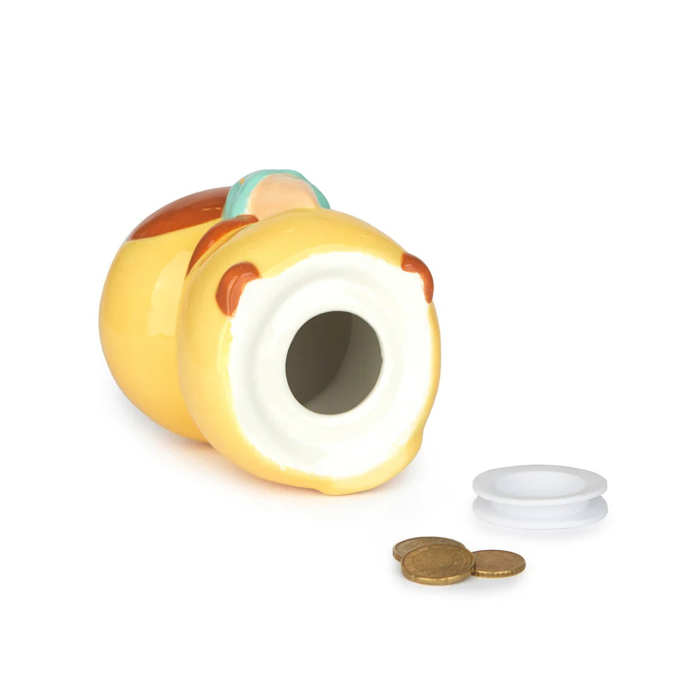 Balvi - Coin Bank,Kawaii Minty,Yellow,Ceramic