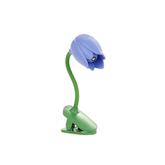 ضوء قراءة Balvi Tulip باللون البنفسجي - ضوء قراءة صغير بمشبك
