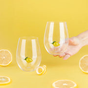 Balvi - Glass Set,Botanical Lemon,X2,Yellow,Glass