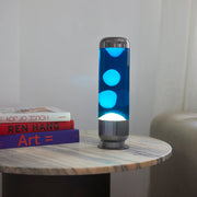 Balvi - Lava Lamp,Capsule,Blue,Aluminium