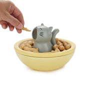 Balvi - Snack Tray,Hungry Cat,Yellow,Ceramic