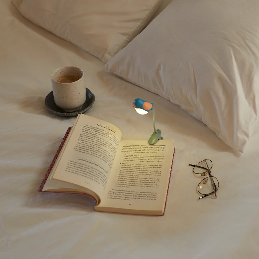 Balvi - Book Light,Birdie,Blue,Plastic