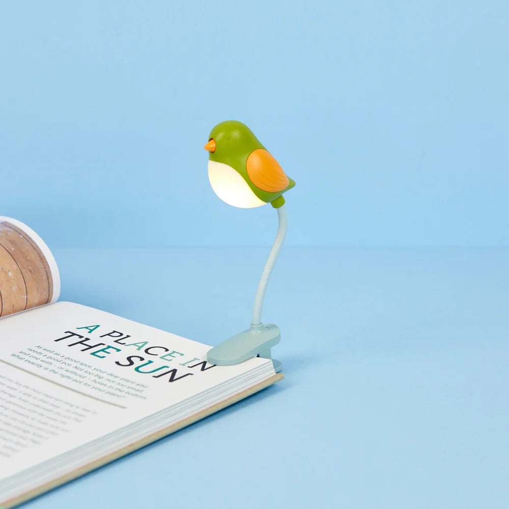 Balvi - Book Light,Birdie,Green,Plastic