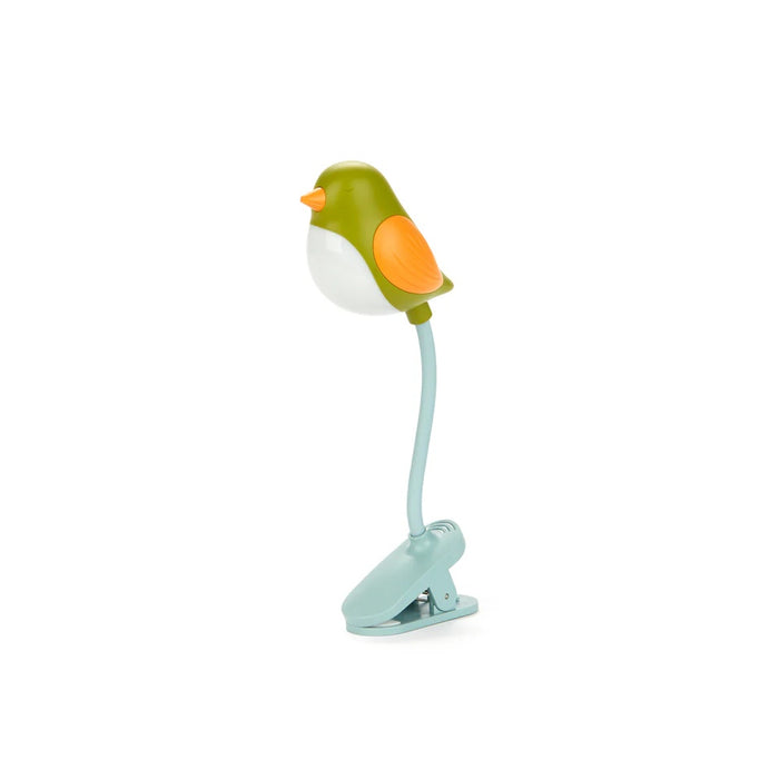 Balvi Birdie Book Light الأخضر - مصباح قراءة بمشبك