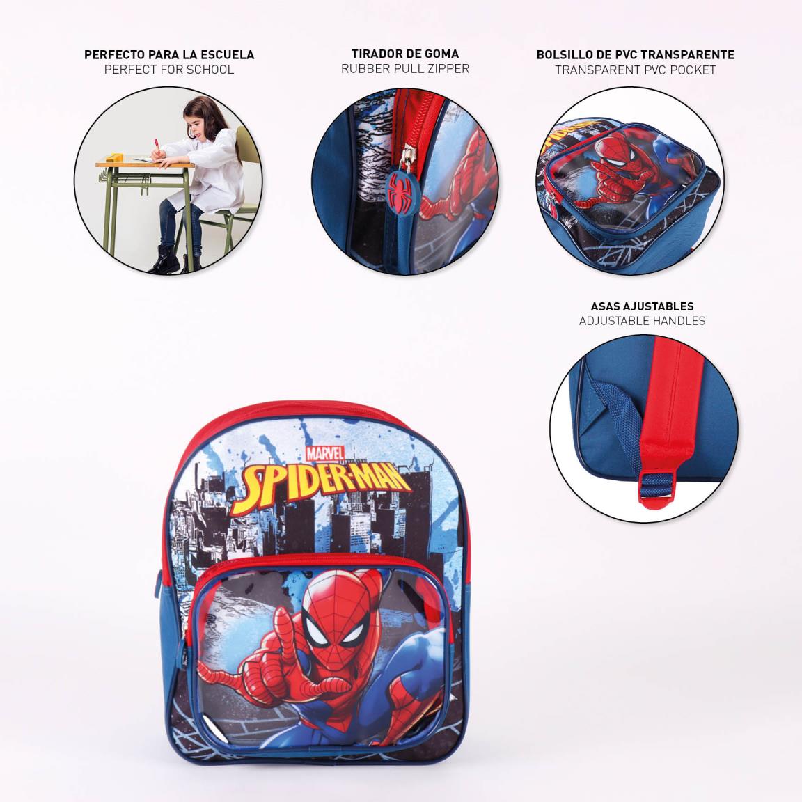 Cerda Spider-Man Kids Backpack - Marvel Licensed School Bag