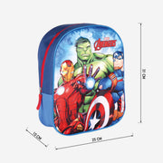 Cerda Avengers 3D Kids Backpack - Marvel Licensed School Bag