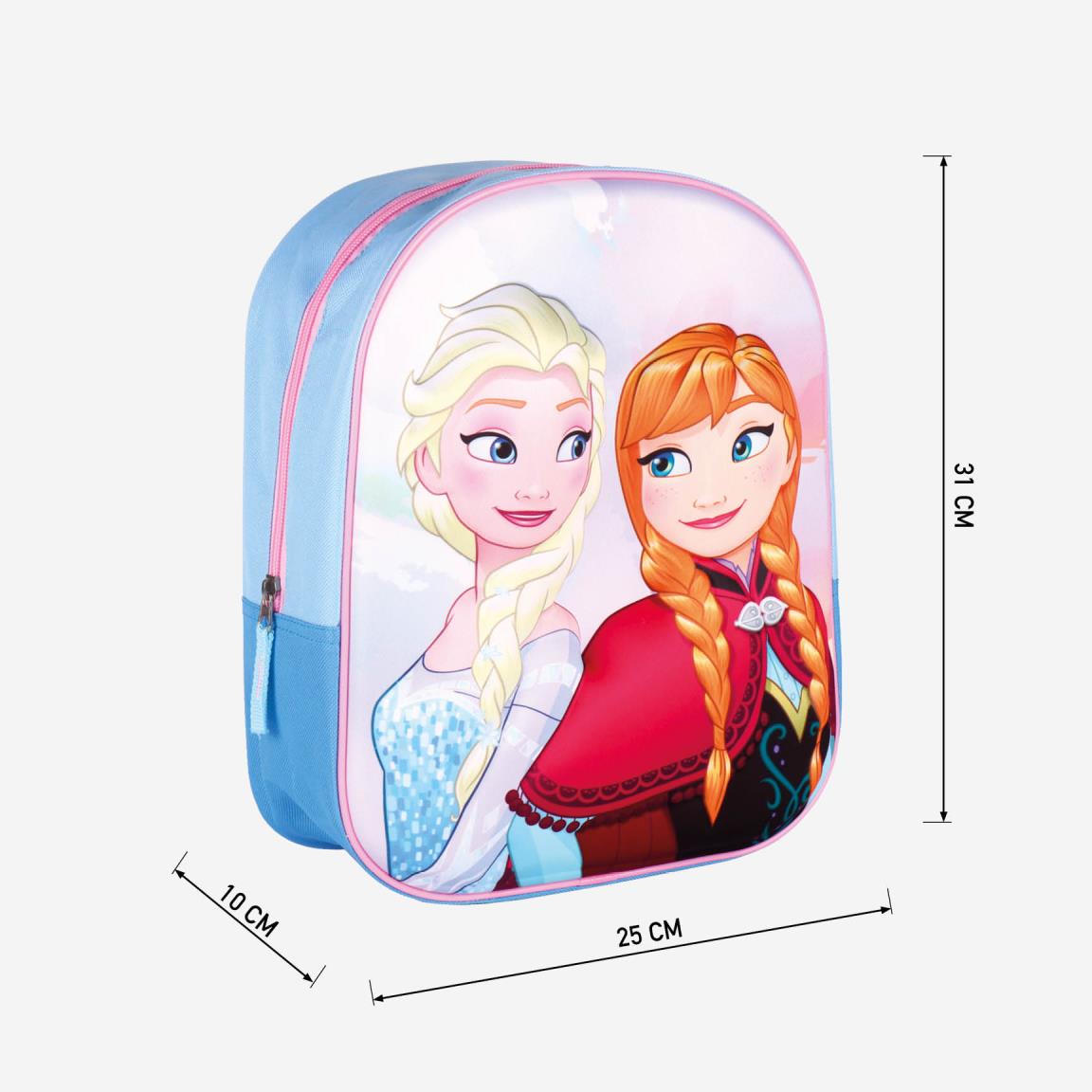 Cerda Frozen 3D Kids Backpack - Disney Licensed School Bag
