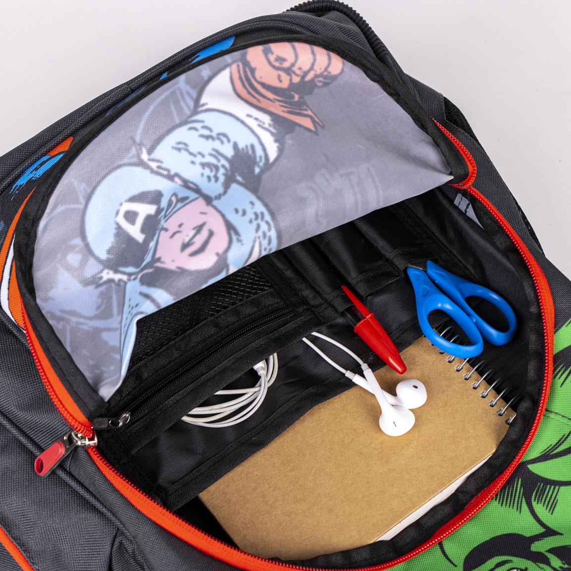 Cerda Avengers Medium School Backpack 42cm – Marvel Licensed Kids Bag - Ages 4+