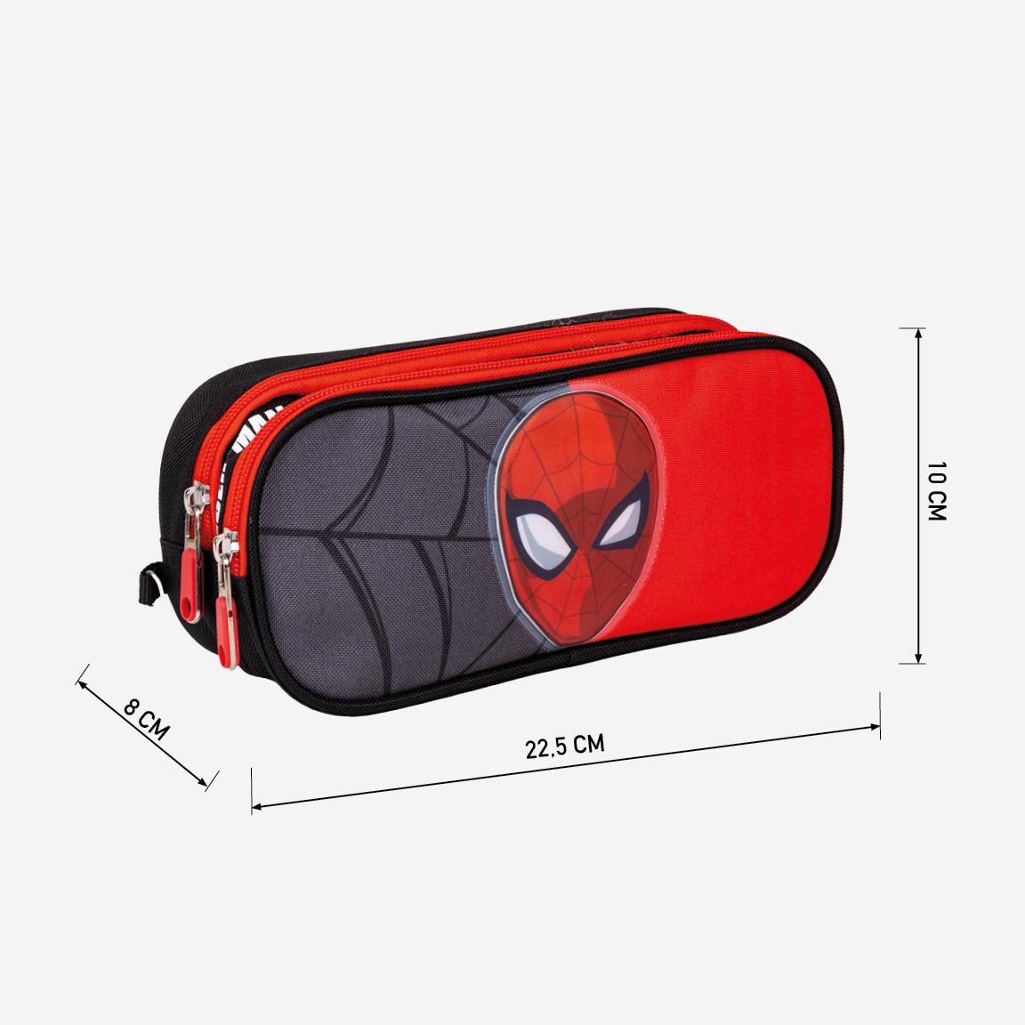 Cerda Spider-Man Pencil Case 2 Compartments - Marvel Case