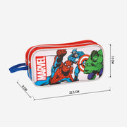 Avengers Pencil Case - 2 Compartments