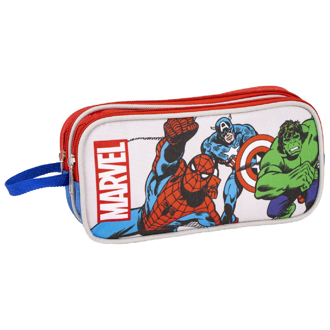 Avengers Pencil Case - 2 Compartments