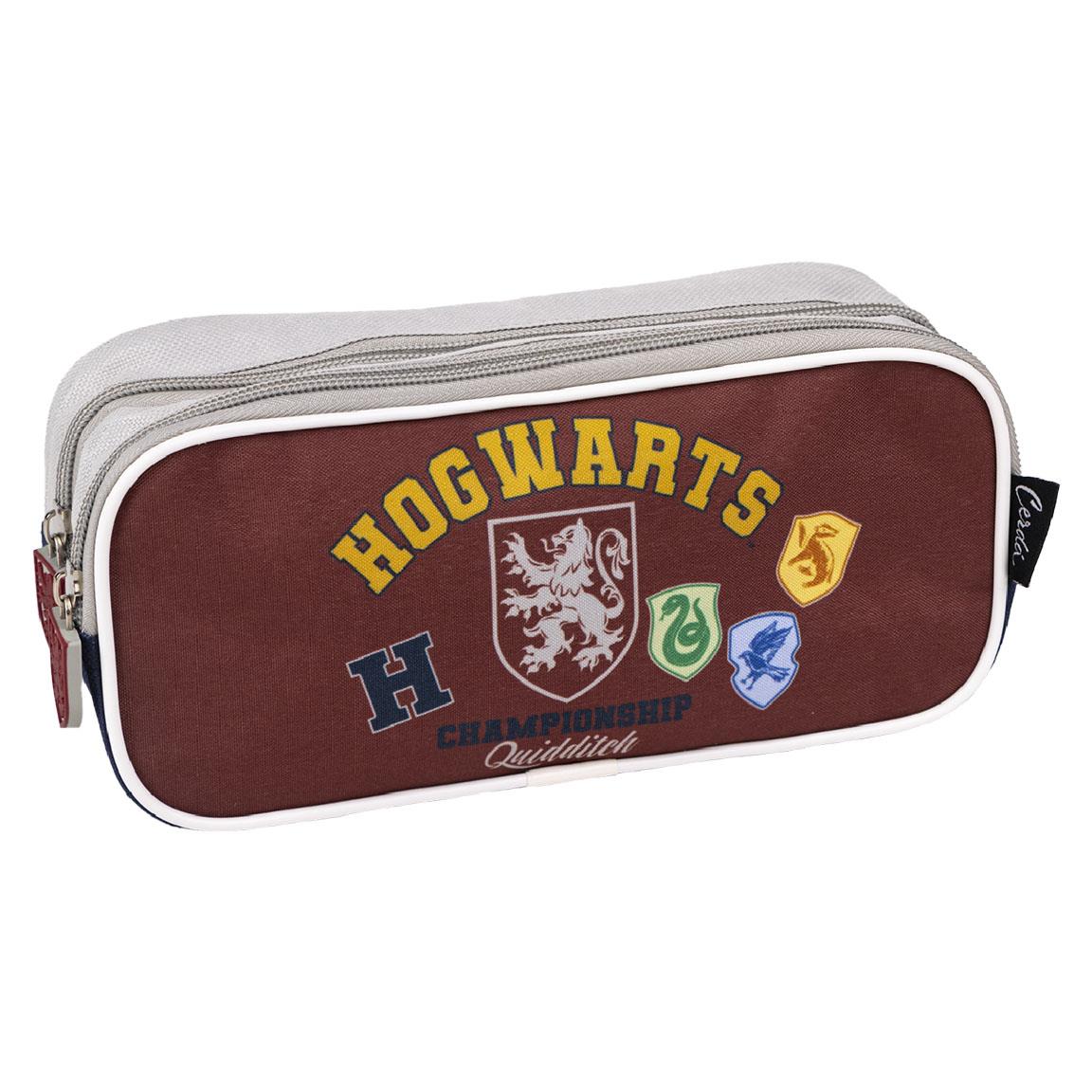 Harry Potter Pencil Case - 2 Compartments