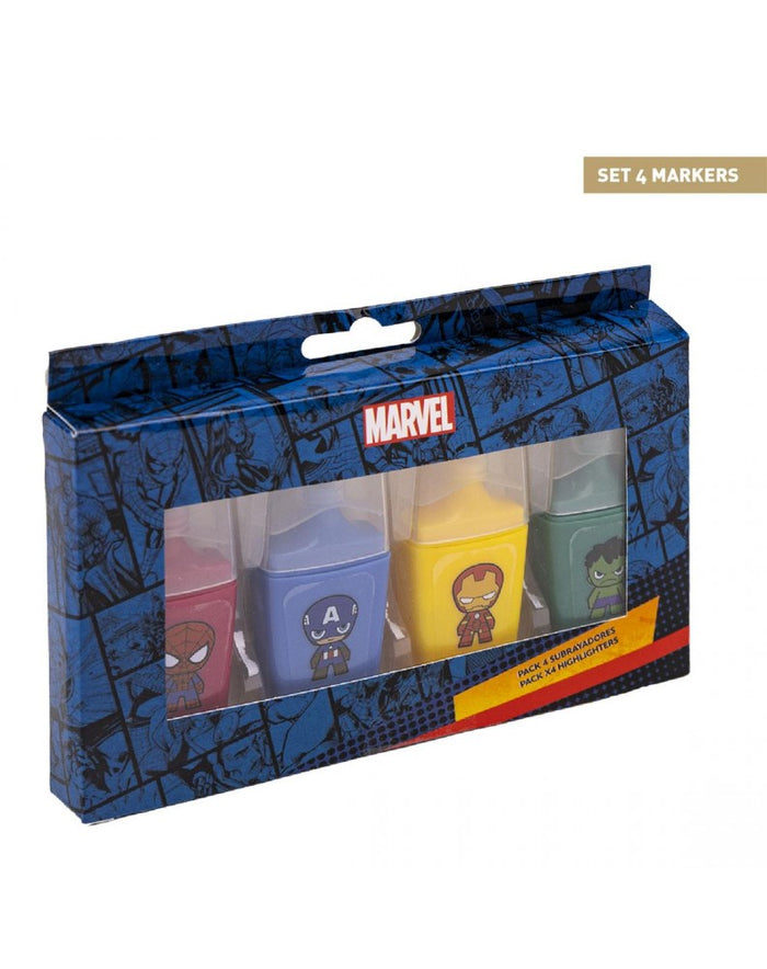 Cerda Avengers Markers Pack x4 - Marvel Licensed Art Markers