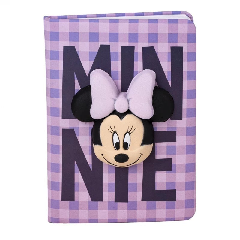 Cerda Squishy Notebook Minnie – Disney Tactile Notebook for Kids - Ages 4+