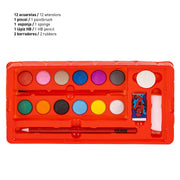 Cerda Marvel Colouring Stationery Set Briefcase – Licensed Art Carry Case - Ages 4+