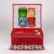 Cerda Marvel Colouring Stationery Set Briefcase – Licensed Art Carry Case - Ages 4+