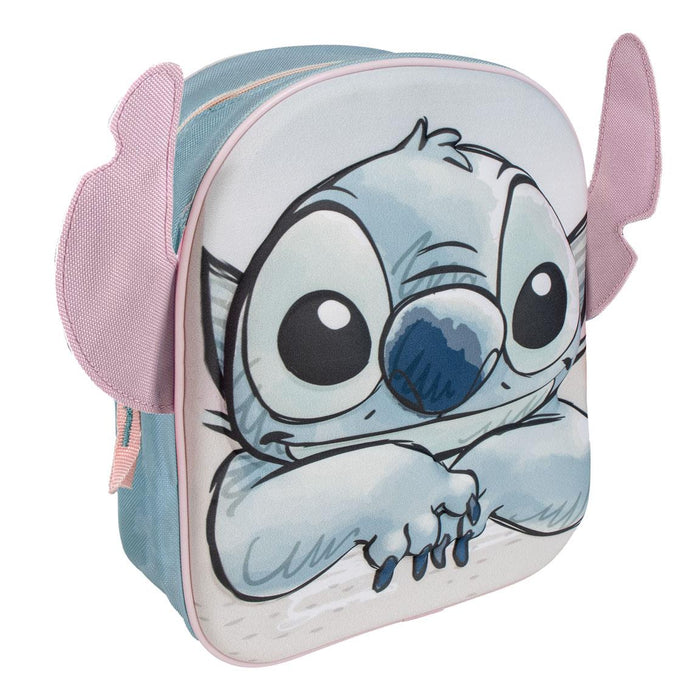 Cerda Stitch 3D Backpack - Disney Licensed School Bag