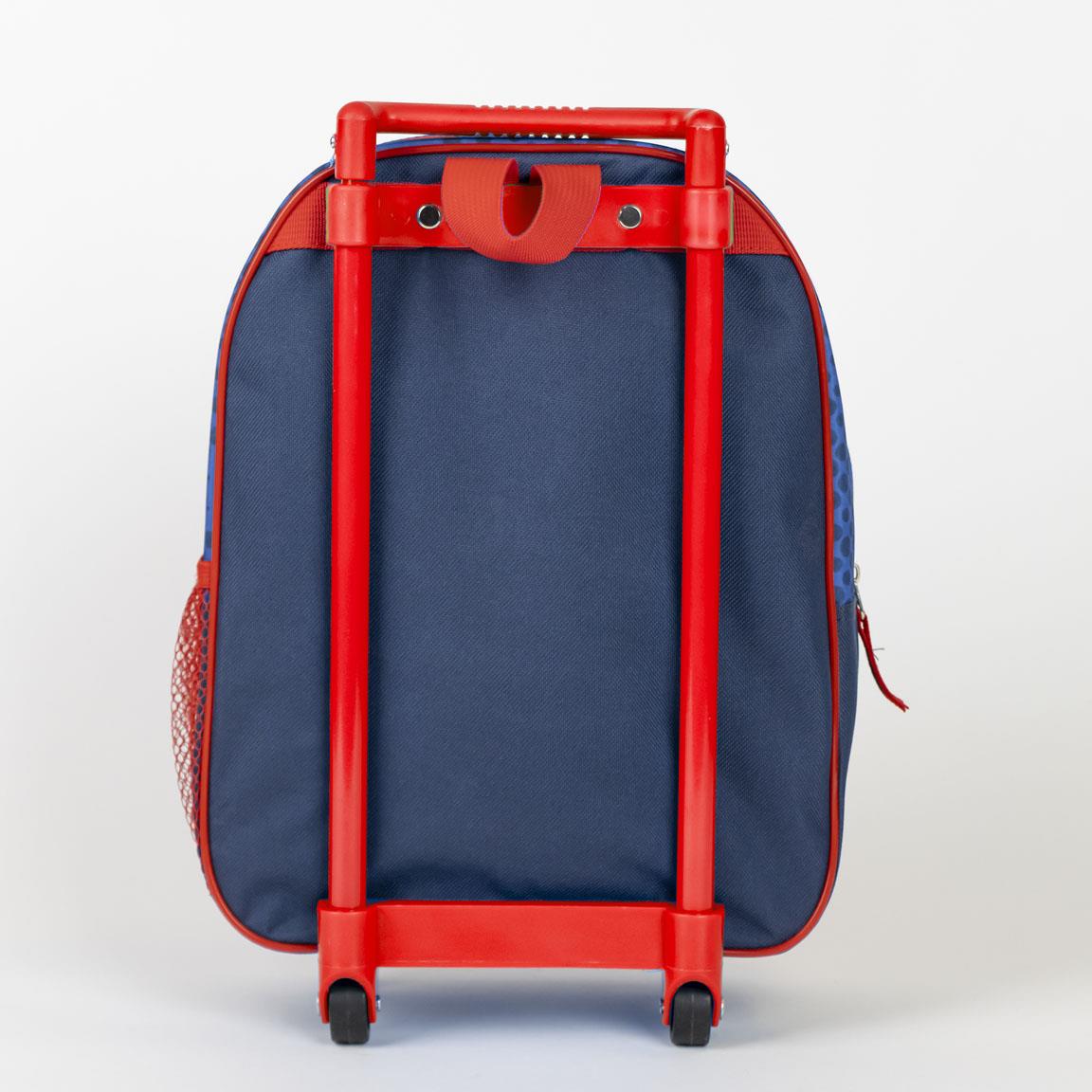 Cerda Spider-Man 3D Trolley Backpack - Rolling School Bag