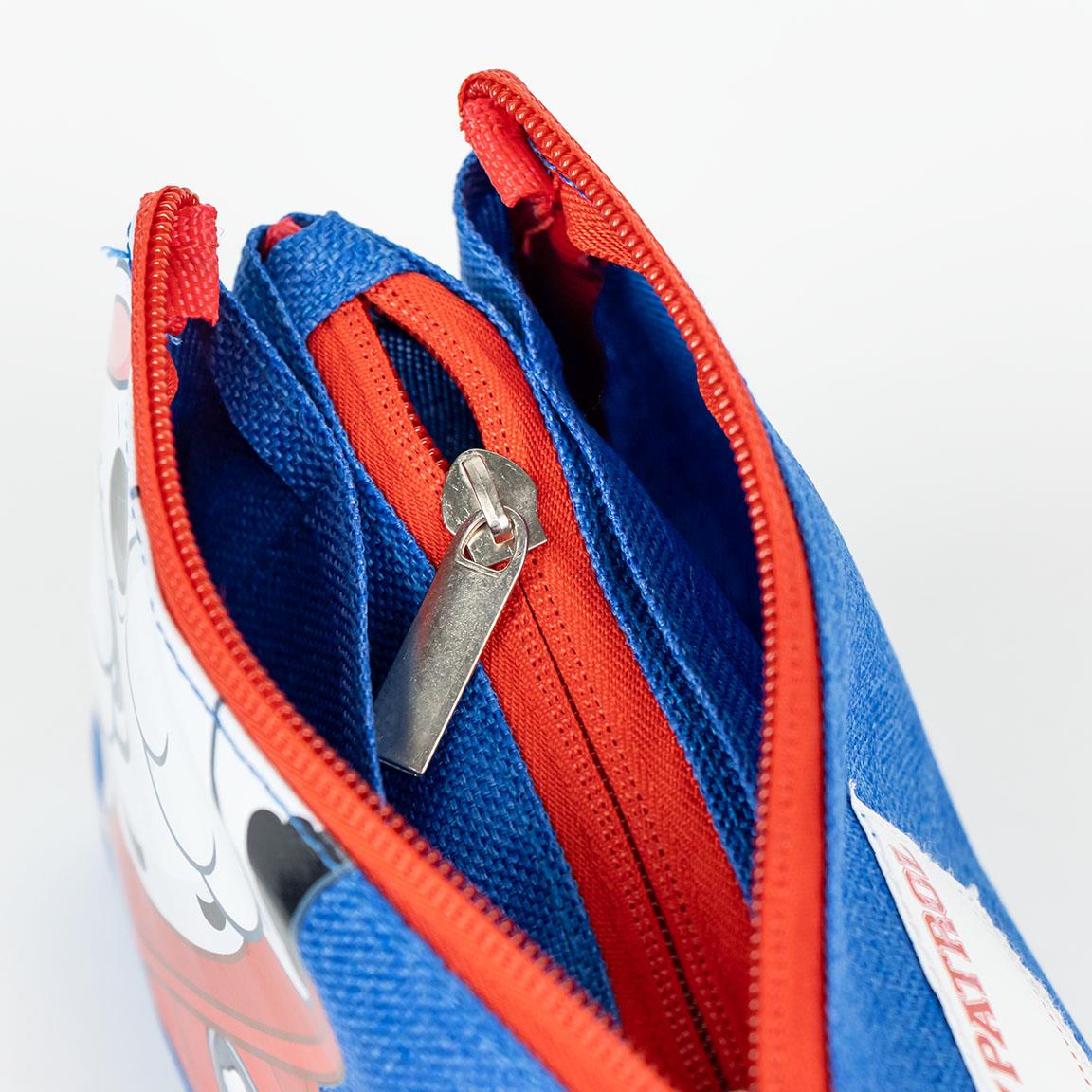 Cerda PAW Patrol 3 Compartment Pencil Case - School Organizer
