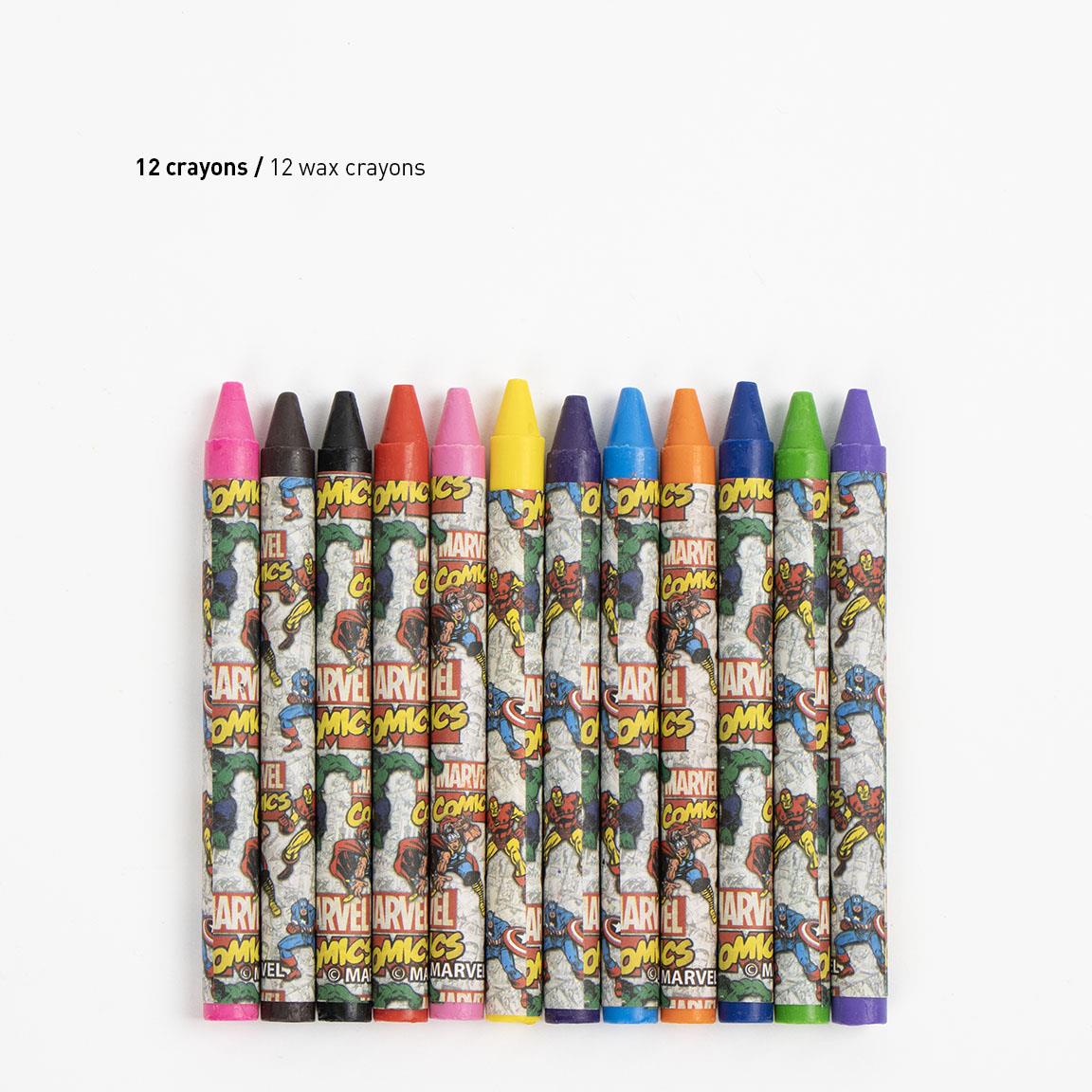 Cerda Marvel Colouring Stationery Set – Licensed Art Kit for Kids - Ages 4+