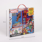 Cerda Marvel Colouring Stationery Set – Licensed Art Kit for Kids - Ages 4+