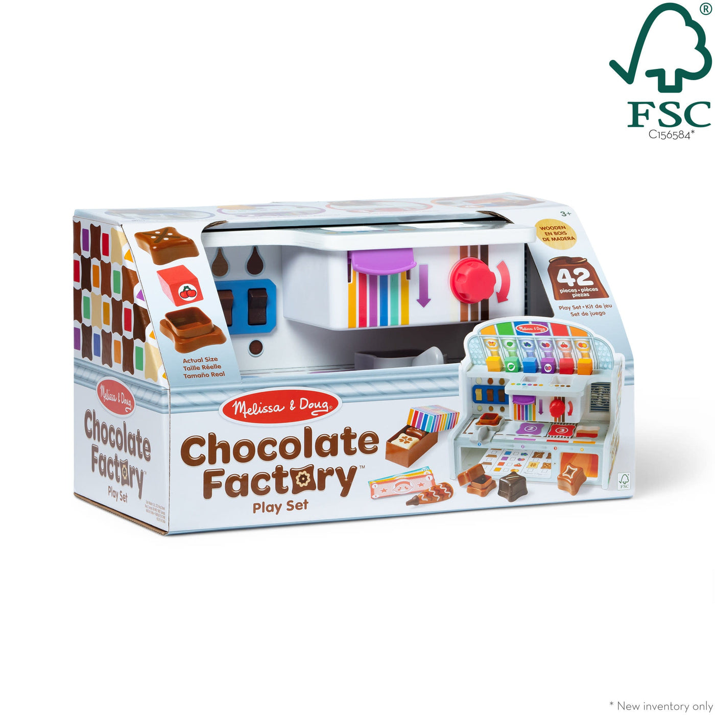 Melissa & Doug Chocolate Factory Play Set